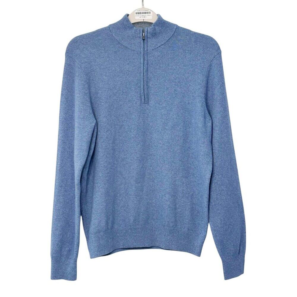 FAHERTY Jackson Quarter Zip Sweater Medium